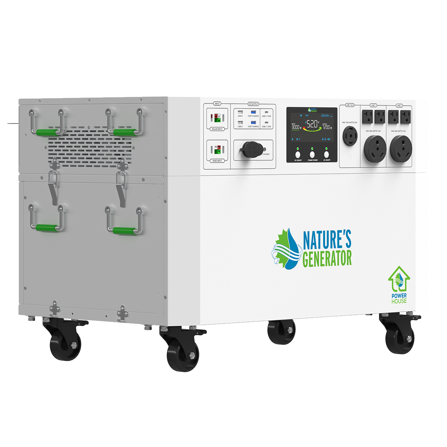 Powerhouse V2 Whole Home Solar Generator - Energize Trek