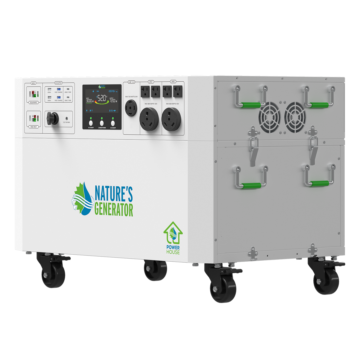 Powerhouse V2 Whole Home Solar Generator - Energize Trek
