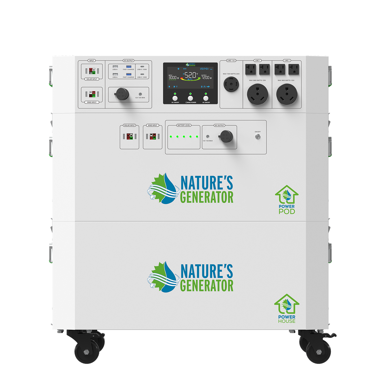 Powerhouse V2 Whole Home Solar Generator - Energize Trek