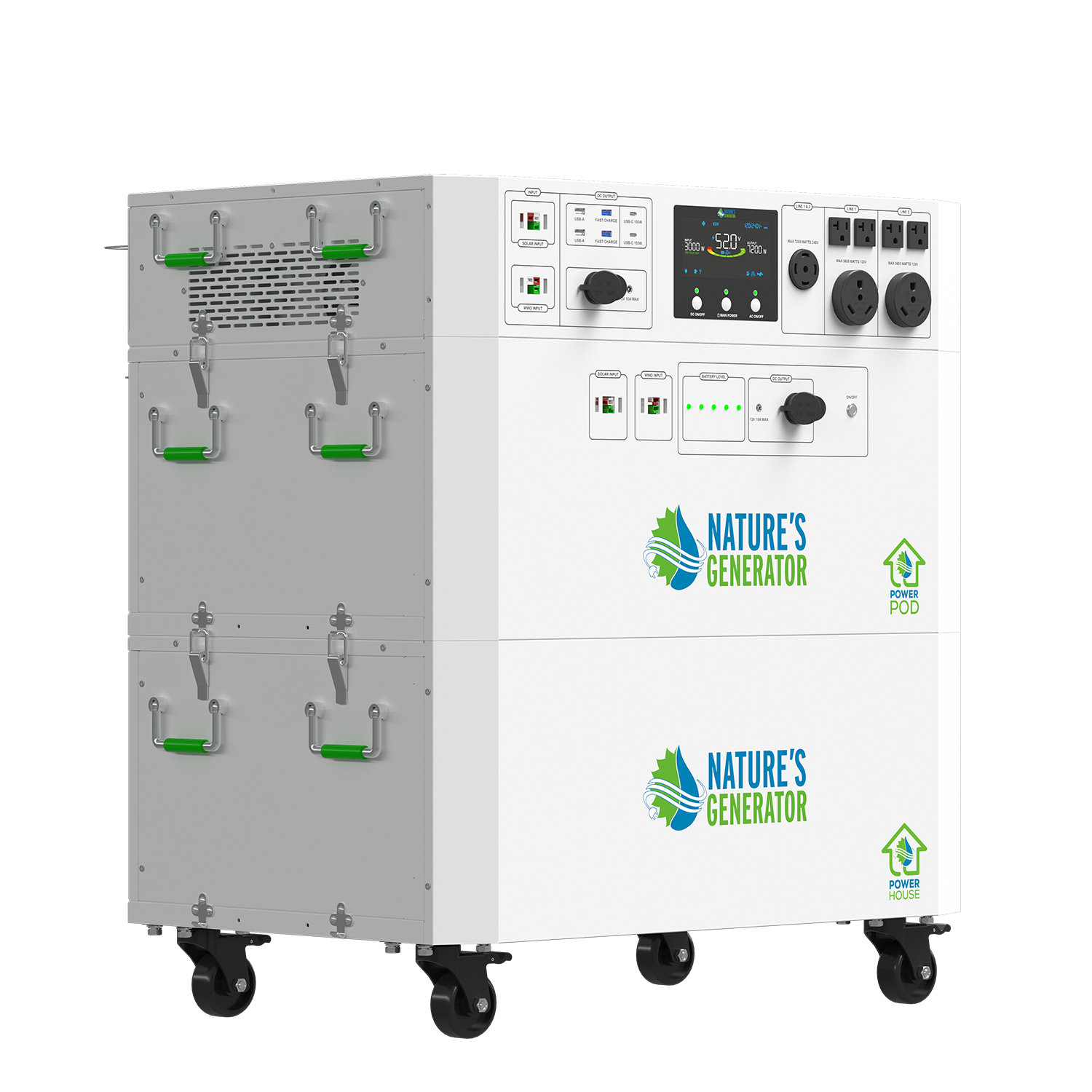 Powerhouse V2 Whole Home Solar Generator - Energize Trek