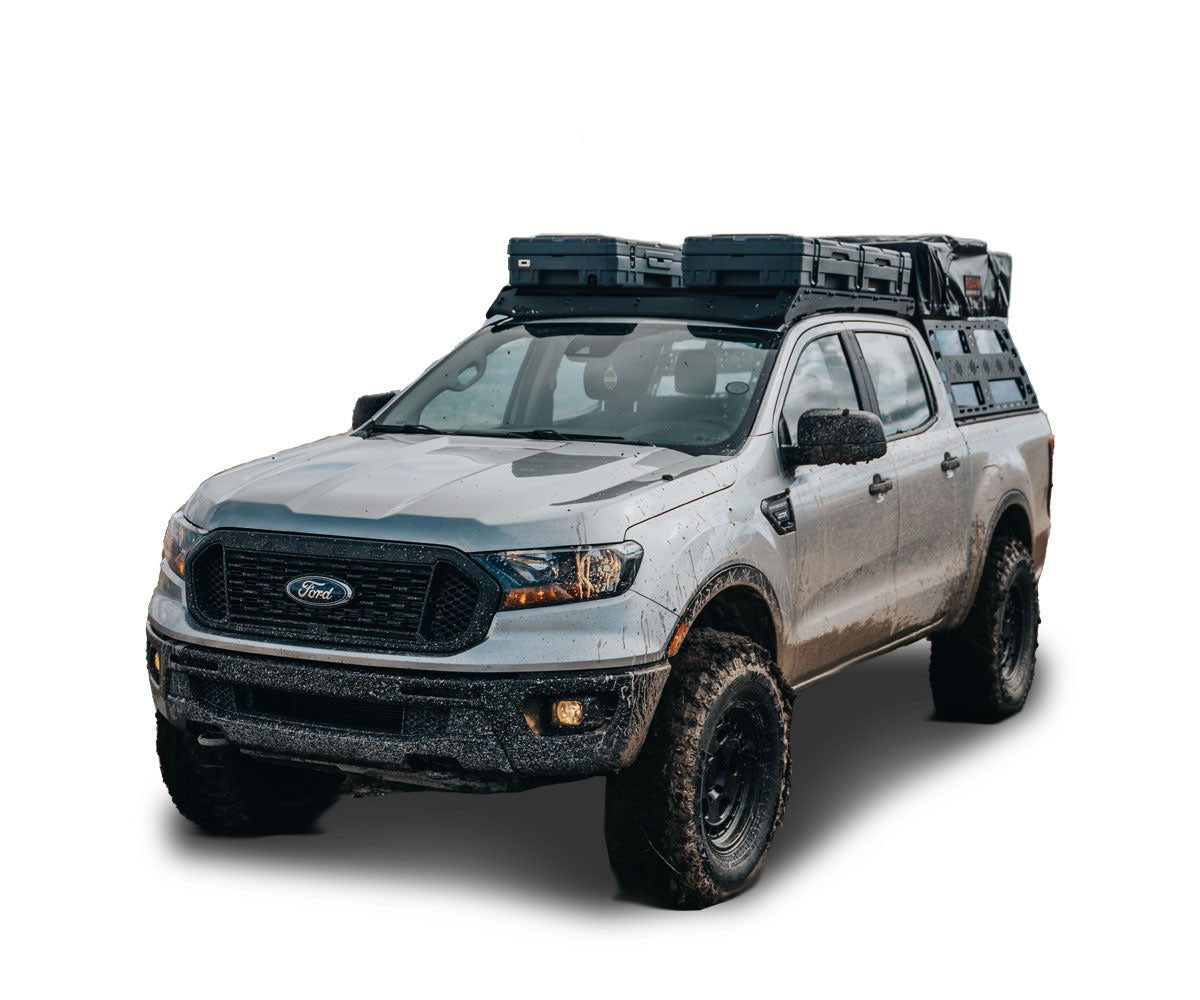 Prinsu Ford Ranger Supercrew Roof Rack | 2019-2021 - Energize Trek