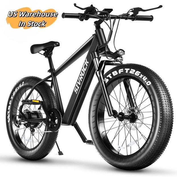 Professional Electric Bike For Adults, 26 X 4.0 Inches Fat Tire Electric Mountain Bicycle, 1000W Motor 48V 15Ah Ebike For Trail Riding, Excursion And Commute, UL And GCC Certified - Energize Trek
