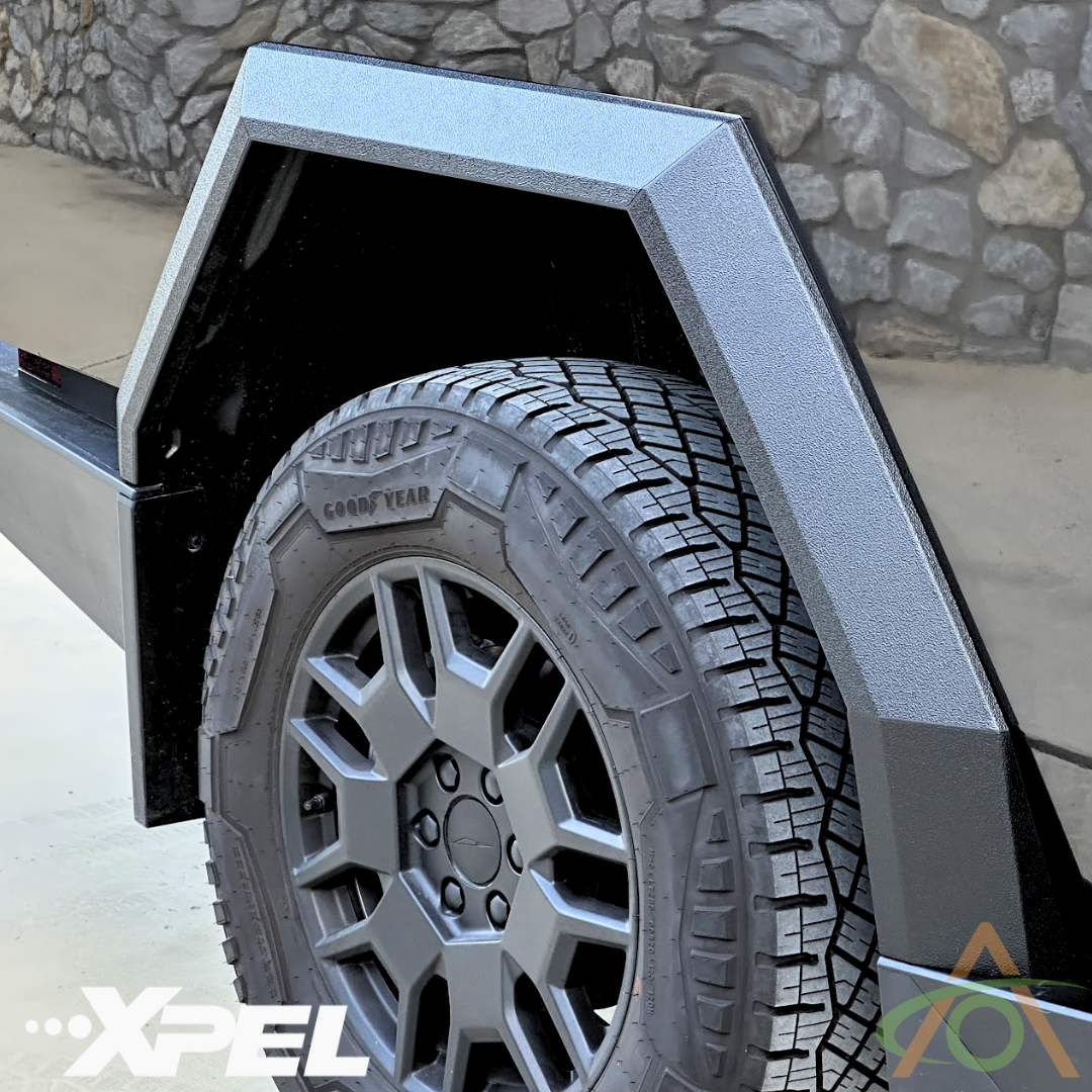Xpel Armor Fender Flares (Wheel Arches) for Cybertruck - Energize Trek