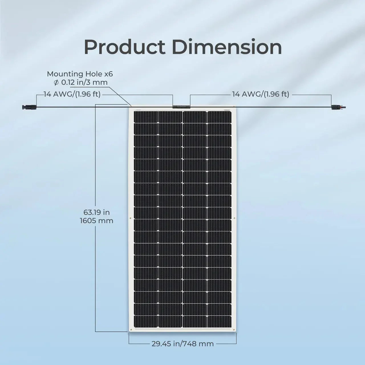 Renogy Flexible 4PCS 200W 12V Monocrystalline Solar Panel - Energize Trek