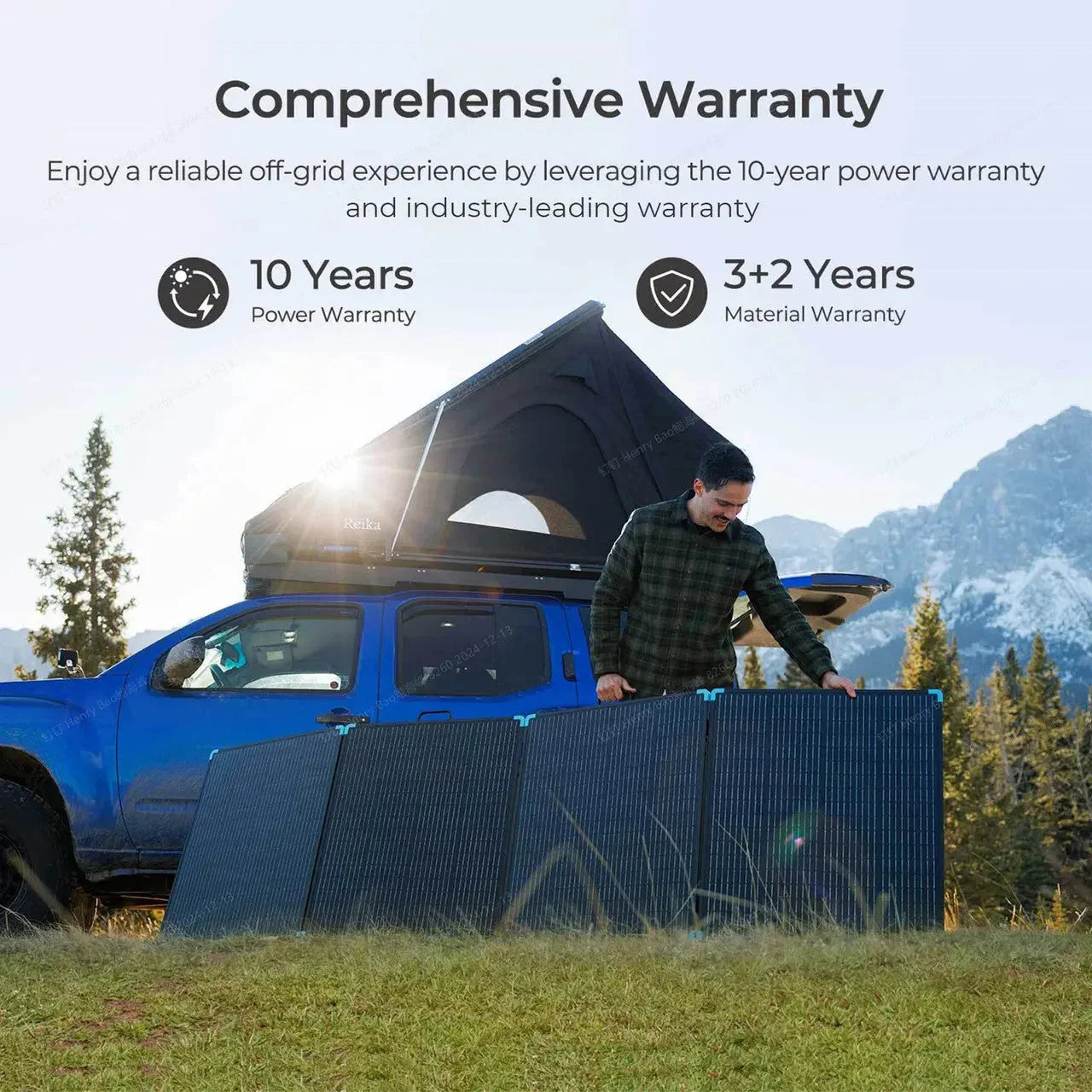 Renogy Solar Suitcase 400W Lightweight Portable Solar Panel - Energize Trek