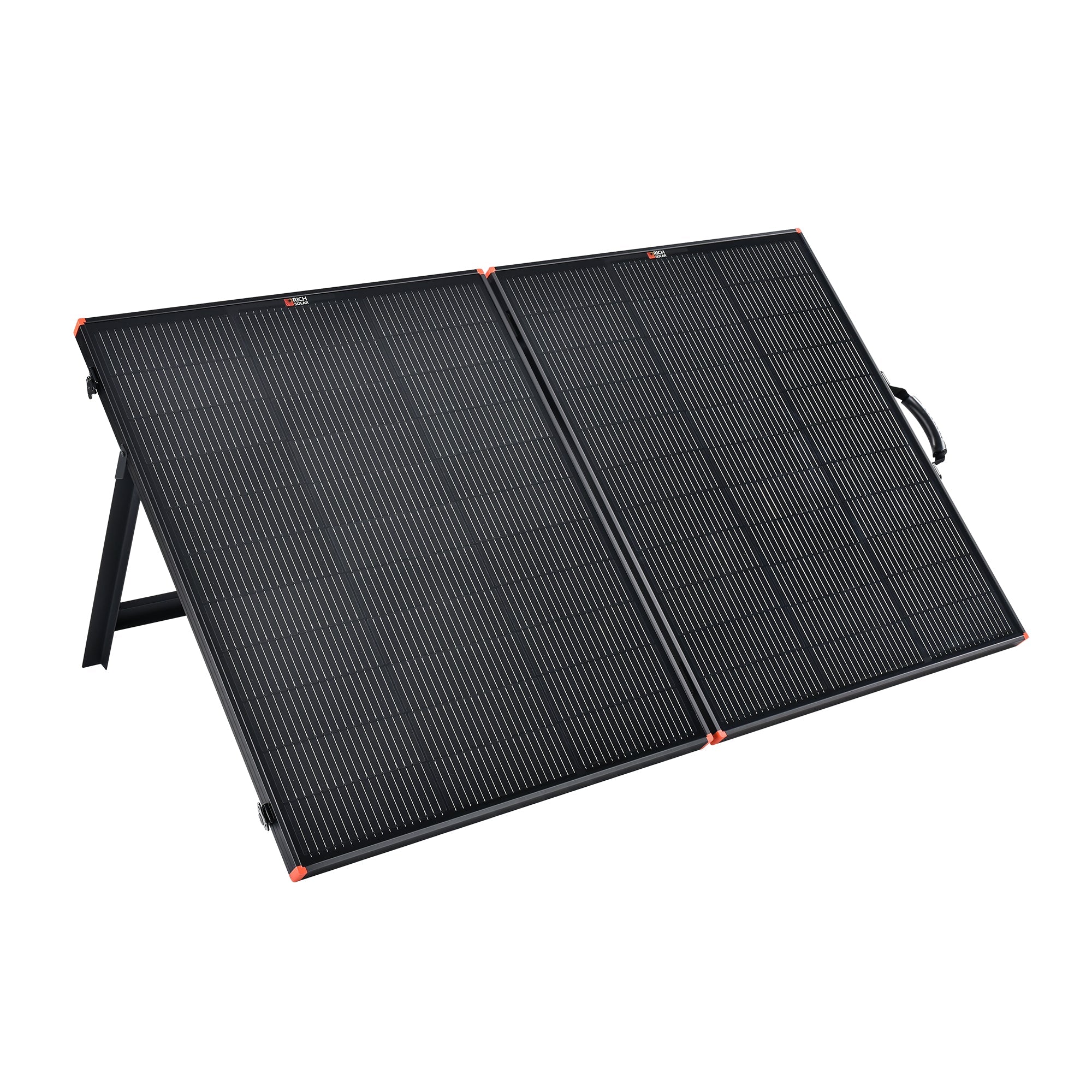 Rich Solar MEGA 200 Watt Portable Solar Panel | Powerful 12V Portable Solar Panel for Generators, Power Stations, Campers - Energize Trek