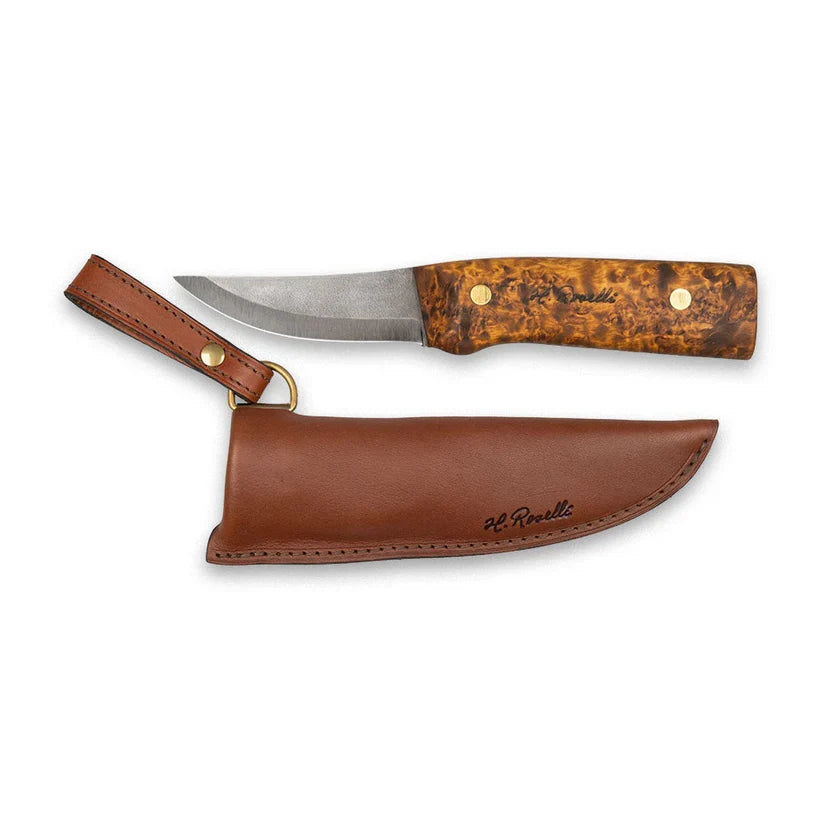 Roselli Hunter Full Tang R100FDD Dark Stained Handle - Energize Trek