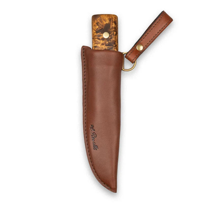 Roselli Hunter Full Tang R100FDD Dark Stained Handle - Energize Trek