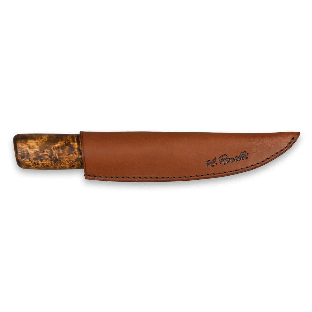 Roselli R112 The Carving Knife - Stained Curly Birch - Energize Trek