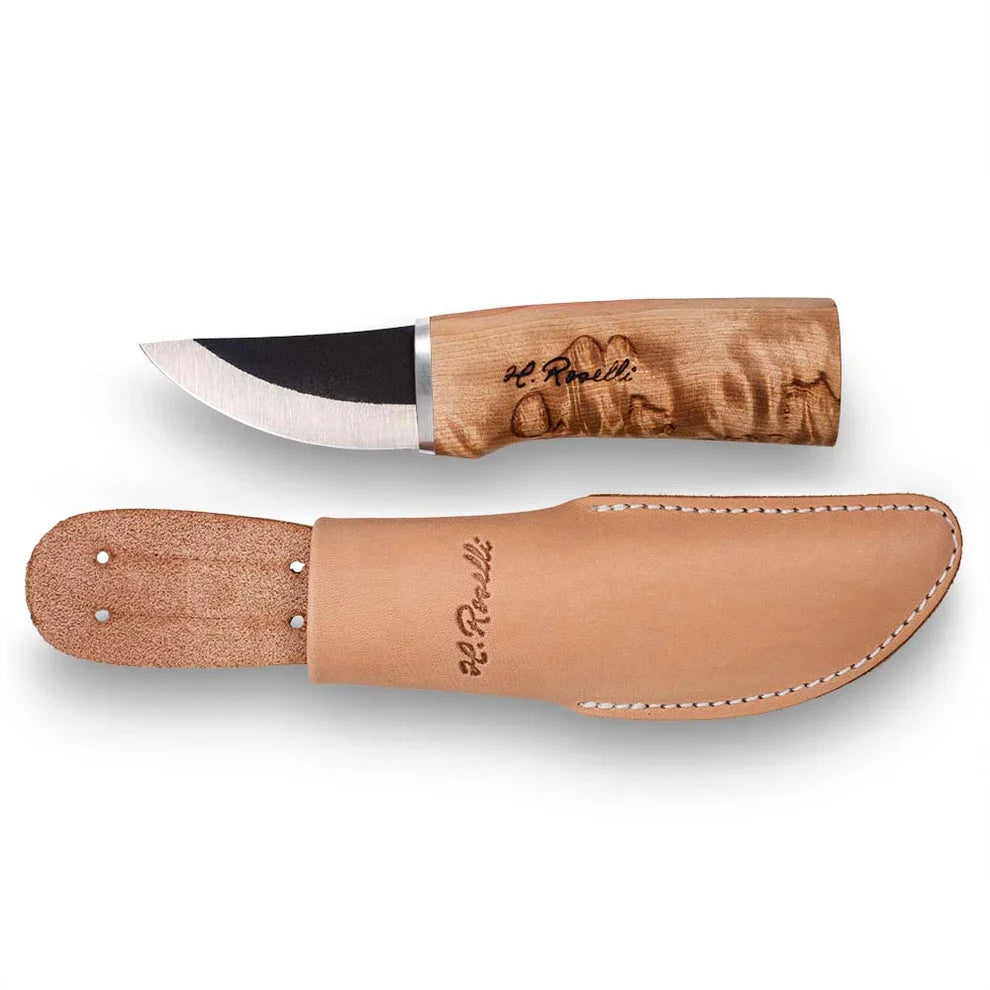Roselli R120 The Grandfather Knife with Plain Sheath - Energize Trek
