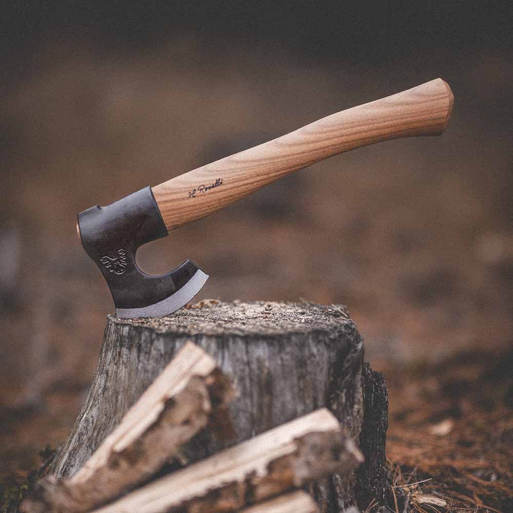 Roselli R860D The Axe, Short Handle Red Elm - Energize Trek