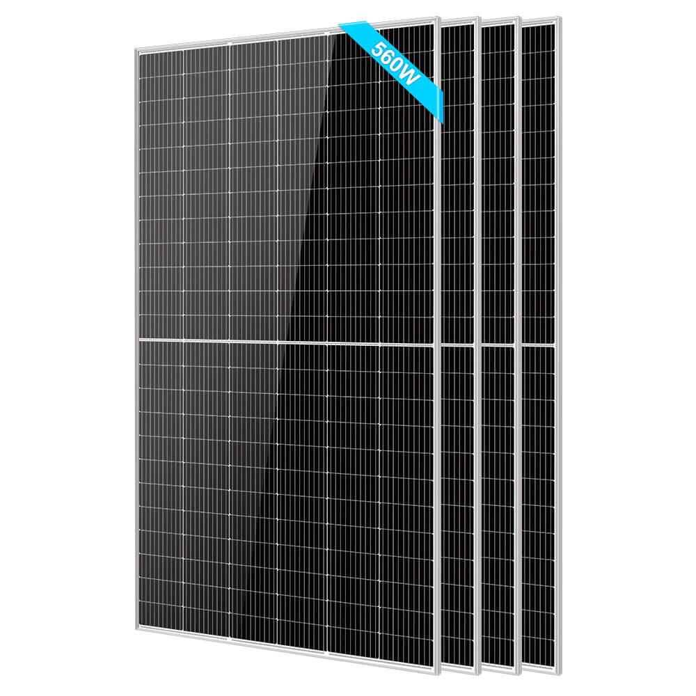 560W Bifacial PERC Solar Panel  | SGP-560-SBD UL61730 - Energize Trek