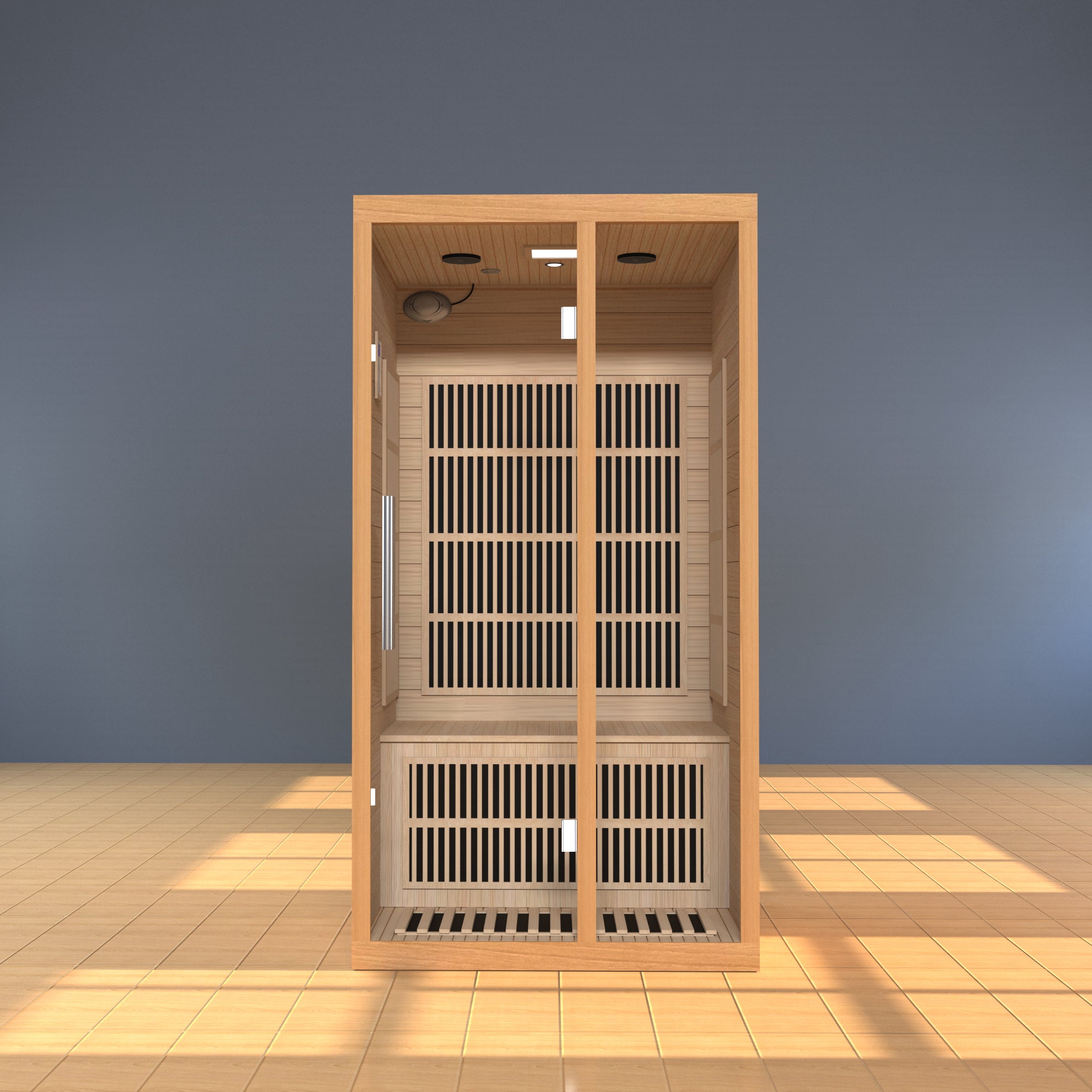 SAUNA EVOLUTION®  Indoor Sauna Room With Carbon heaters Far Infrared 13 - Energize Trek