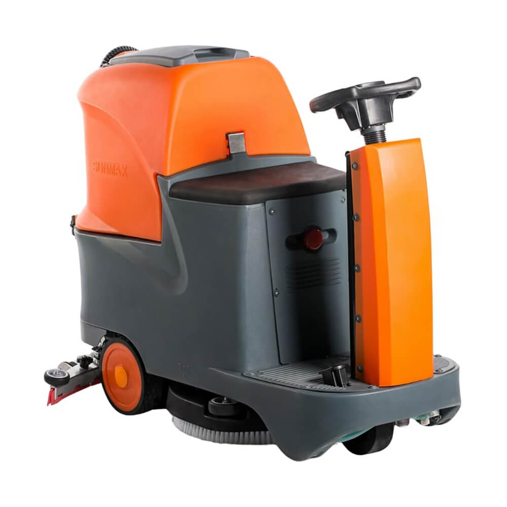 SMX 22" Heavy Duty Electric Industrial Ride-On Floor Scrubber With Dual Tanks (SAK48153) - Energize Trek