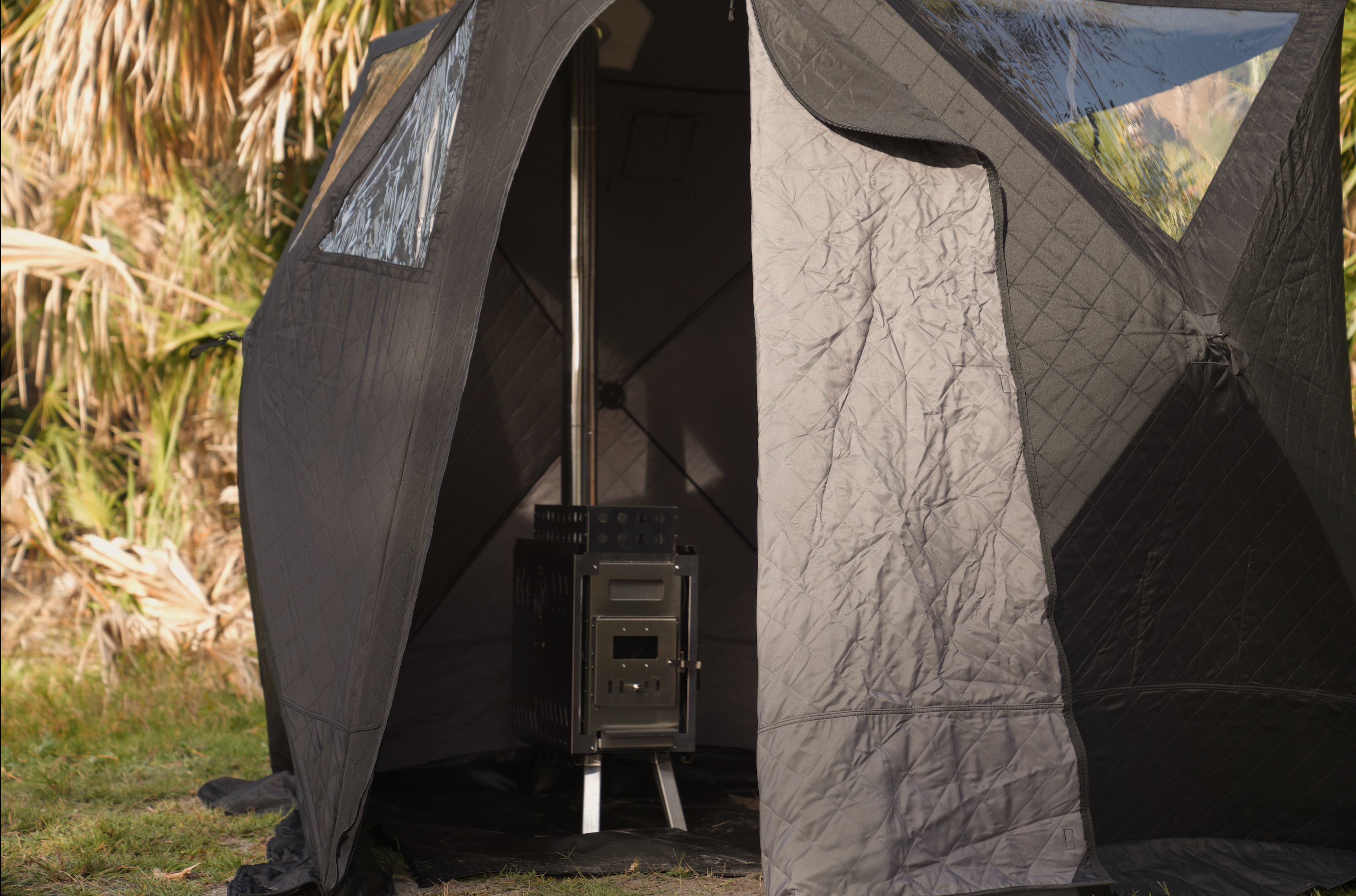 Nova 4 Sauna Tent Starter Package (4-person) - Energize Trek