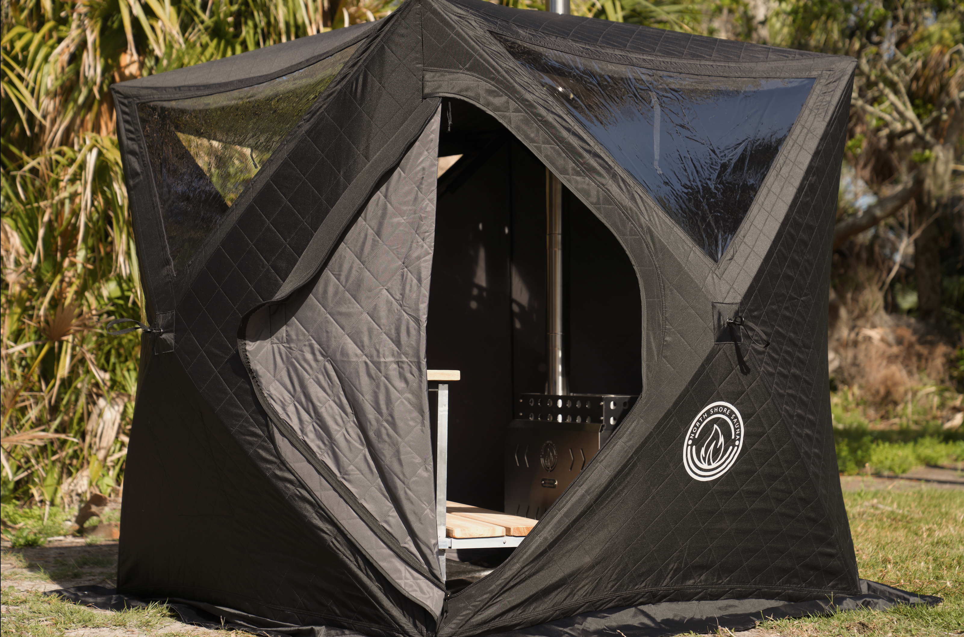 Mini Cube Sauna Tent Premium Package (2-person) - Energize Trek