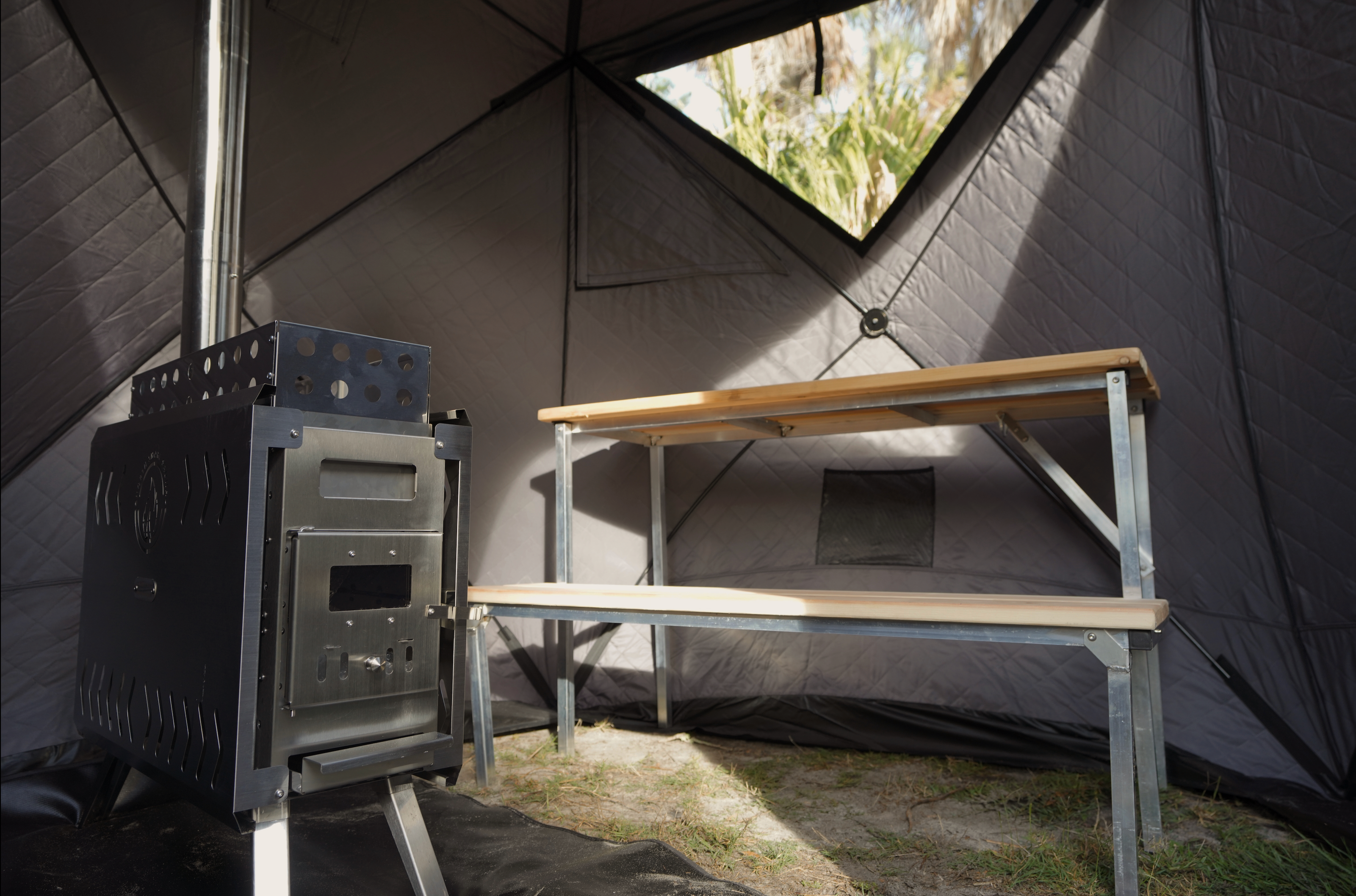 Nova 4 Sauna Tent Pro Package (4-person) - Energize Trek
