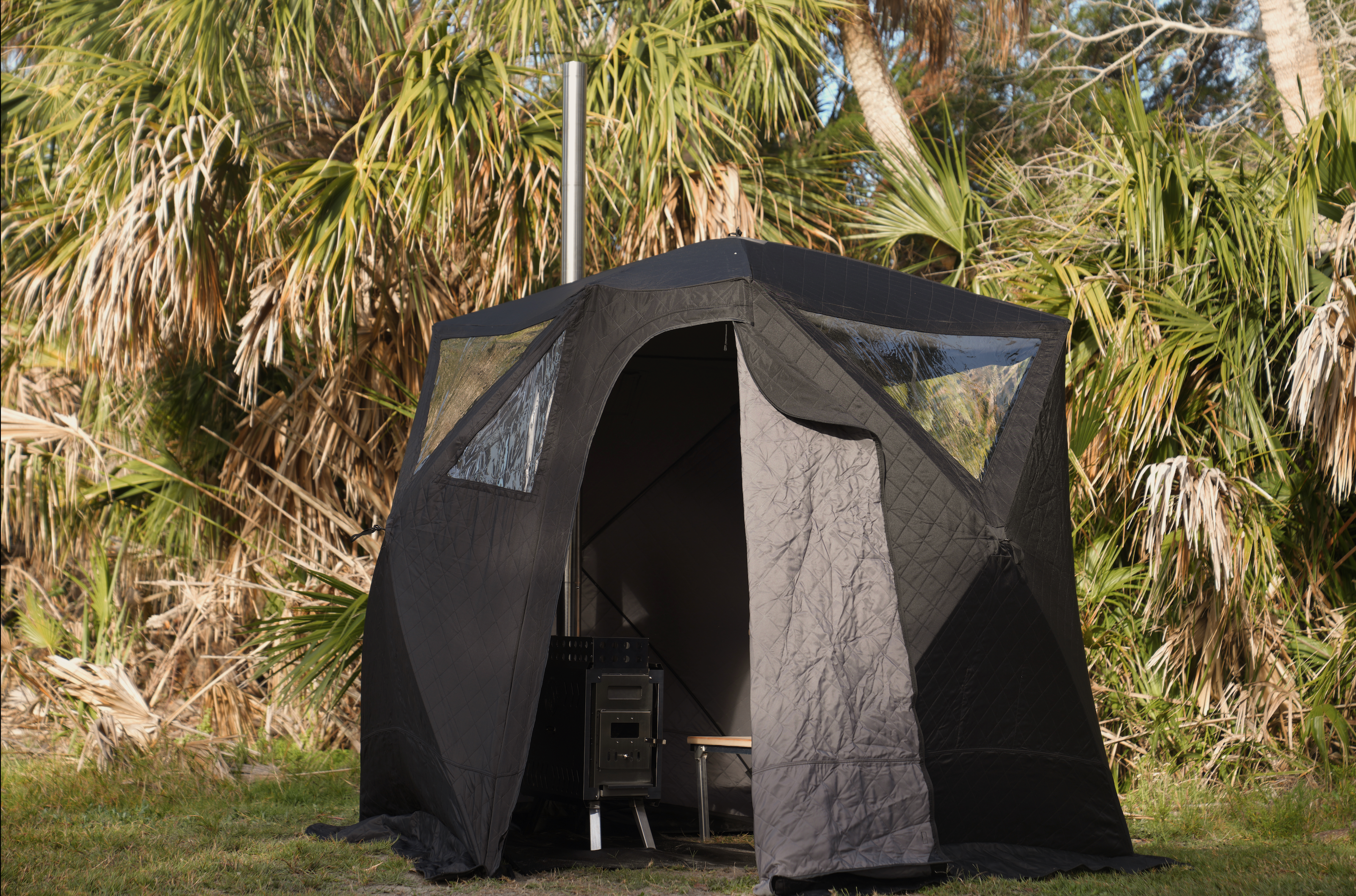 Nova 4 Sauna Tent Elite Experience Package (4-person) - Energize Trek