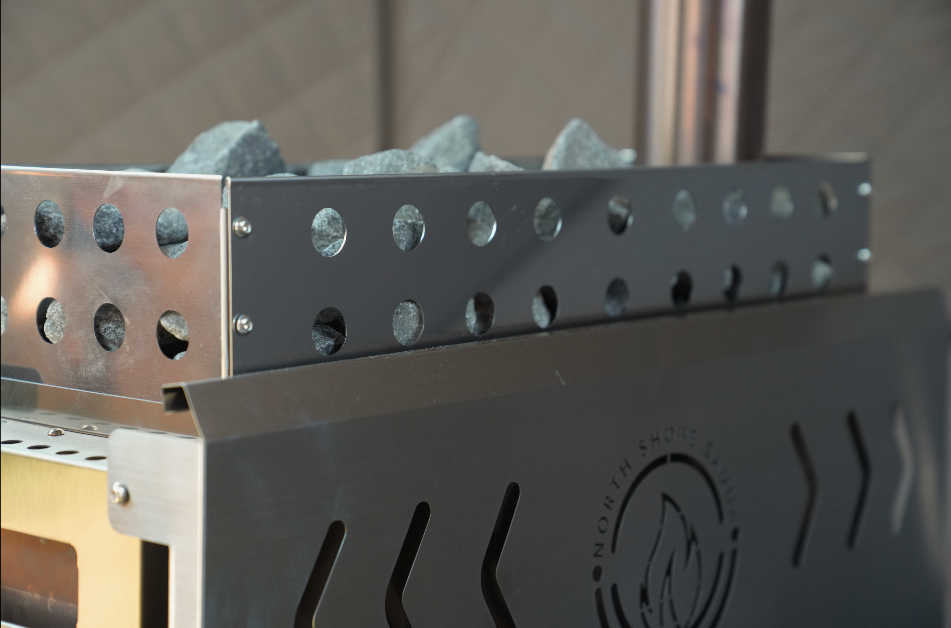 Sauna Stove Rock Basket XL - Energize Trek