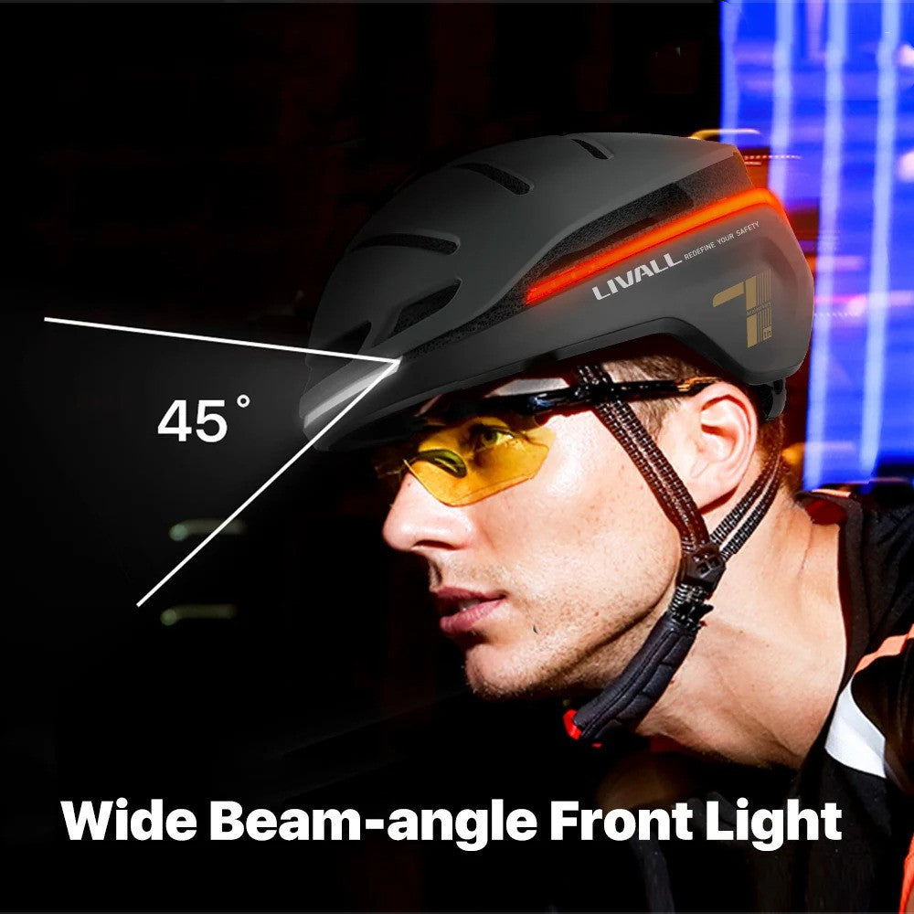 Smart Bicycle Night Riding Safety Riding Helmet - Energize Trek