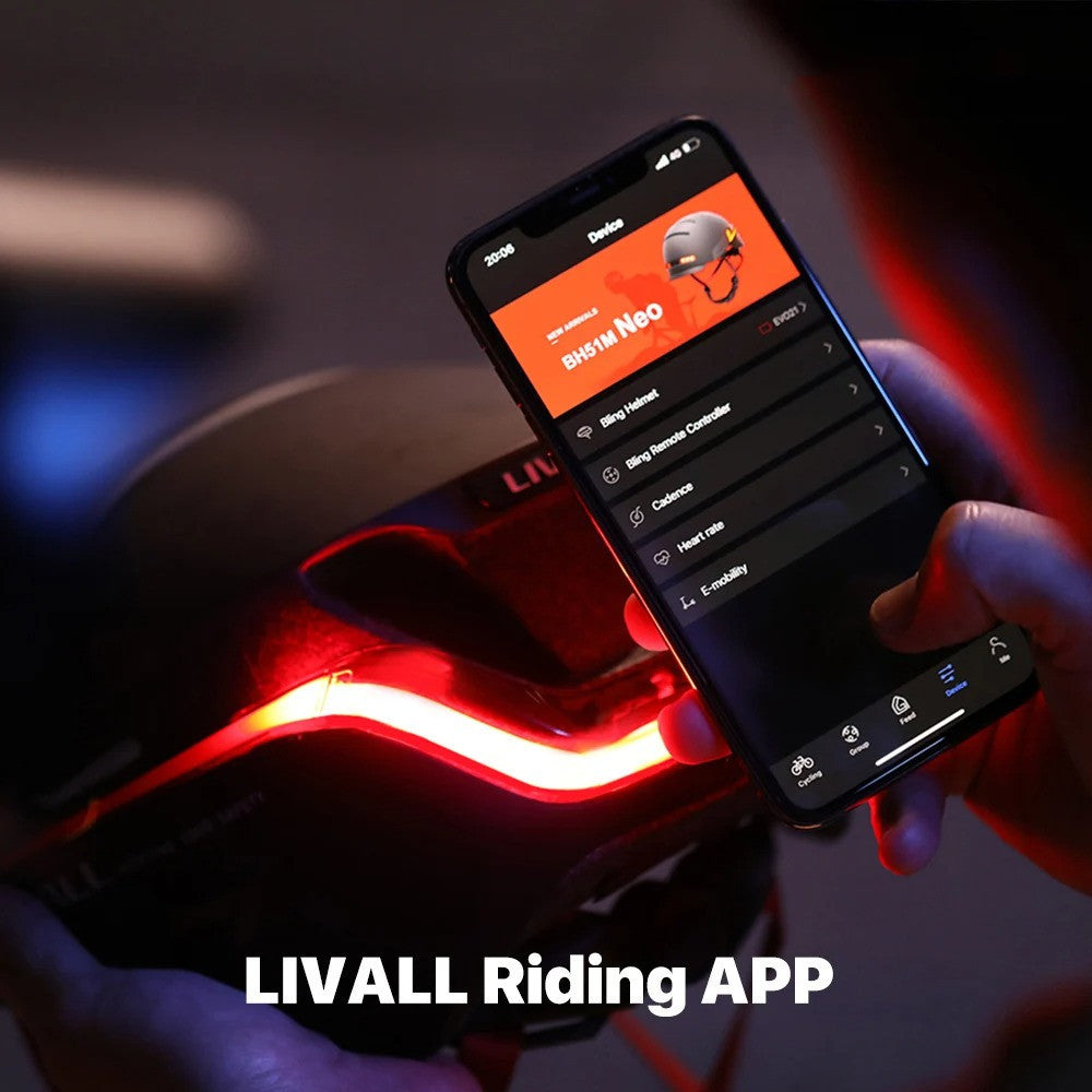 Smart Bicycle Night Riding Safety Riding Helmet - Energize Trek