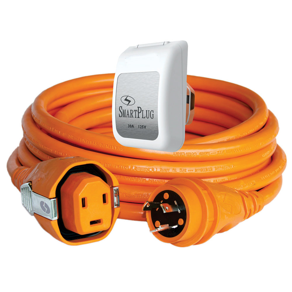 SmartPlug 30 AMP SmartPlugTwist Type Cordset wWhite Inlet Cover 50 C30503BM30PW