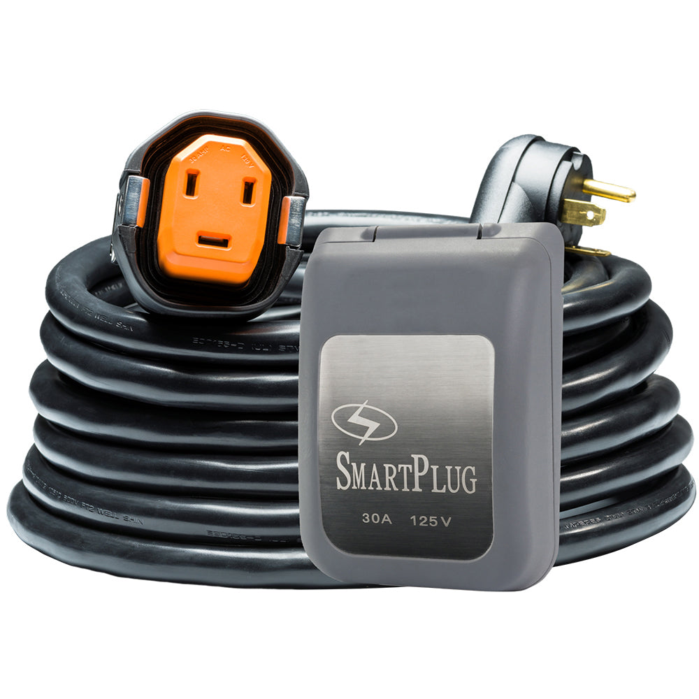 SmartPlug RV Kit 30 AMP Dual Configuration Cordset  Grey Inlet Combo  30 R30303BM30PG