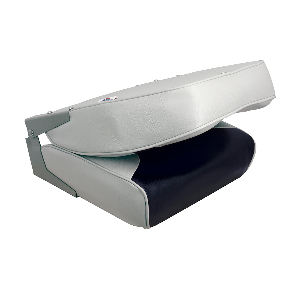 Springfield High Back MultiColor Folding Seat  BlueGrey 1040661
