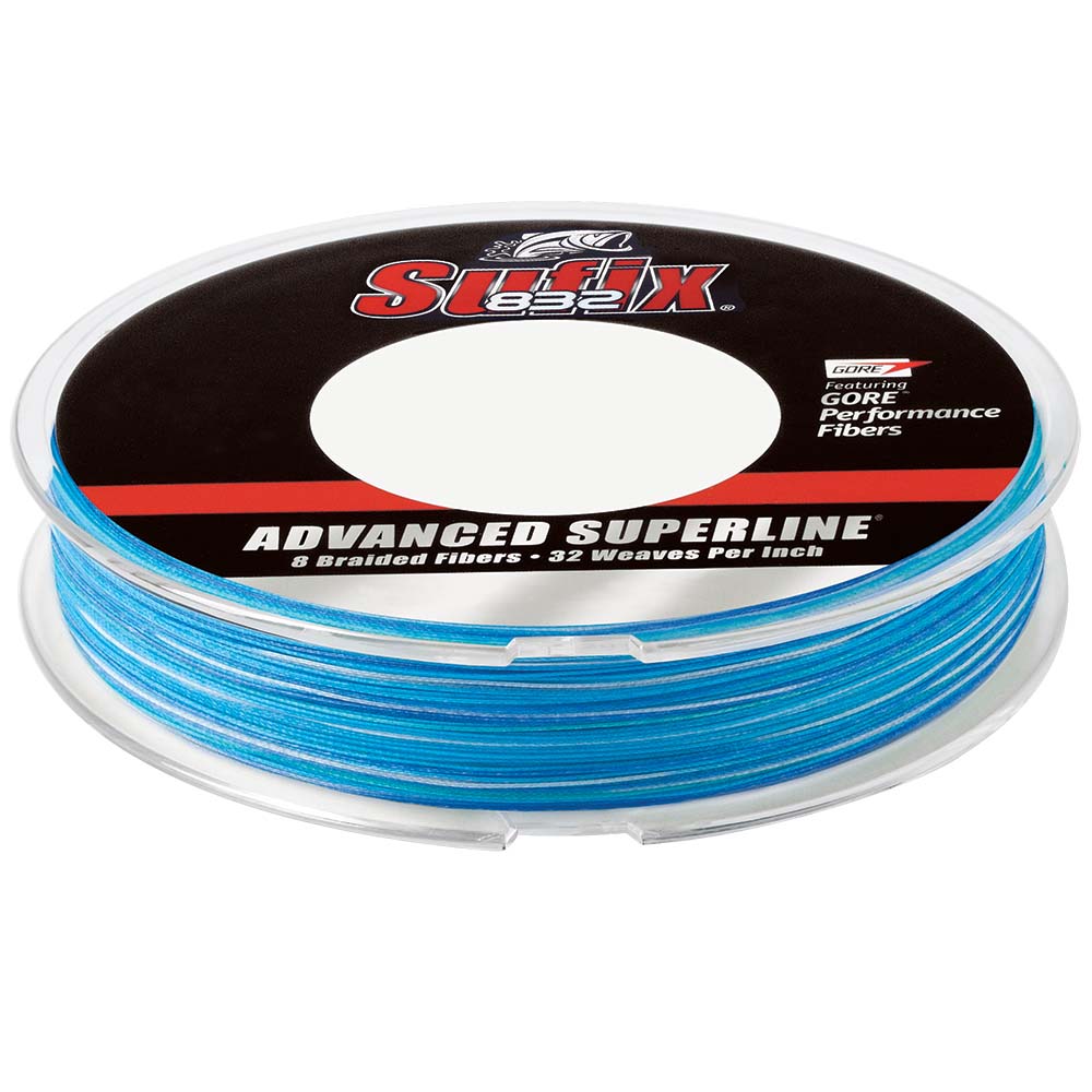 Sufix 832 Advanced Superline Braid  6lb  Coastal Camo  300 yds 660106CC