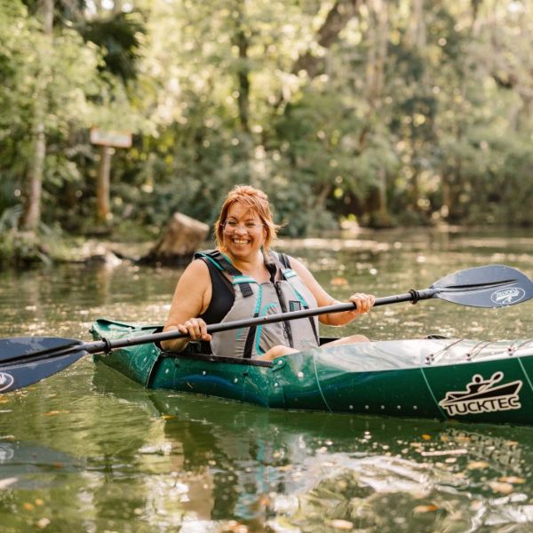 Summer Sale! Tucktec Pro Folding Kayak | Hard-Shell | 2-minute Set-up | Foldable, Portable Kayak - Energize Trek