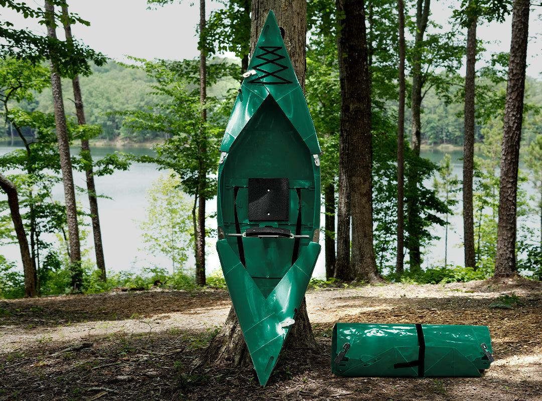 Summer Sale! Tucktec Pro Folding Kayak | Hard-Shell | 2-minute Set-up | Foldable, Portable Kayak - Energize Trek