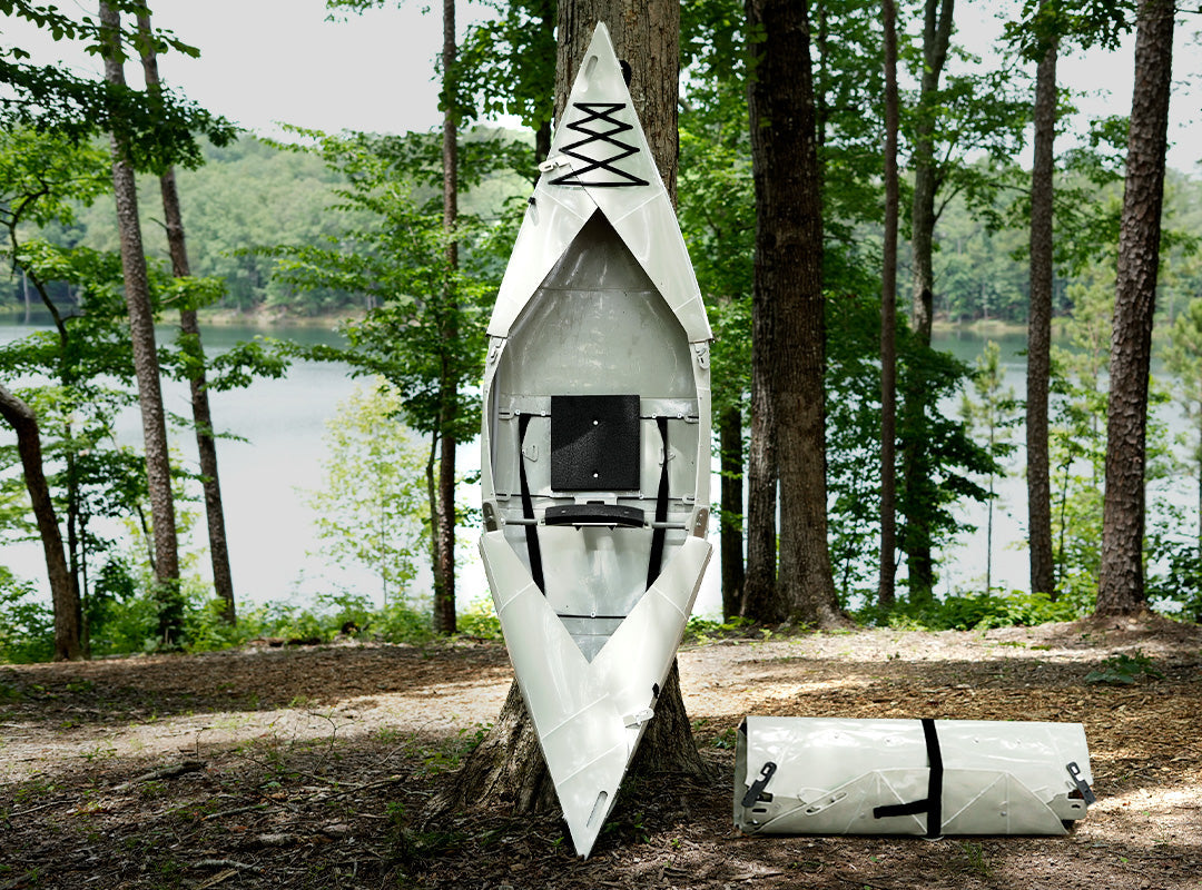Summer Sale! Tucktec Pro Folding Kayak | Hard-Shell | 2-minute Set-up | Foldable, Portable Kayak - Energize Trek