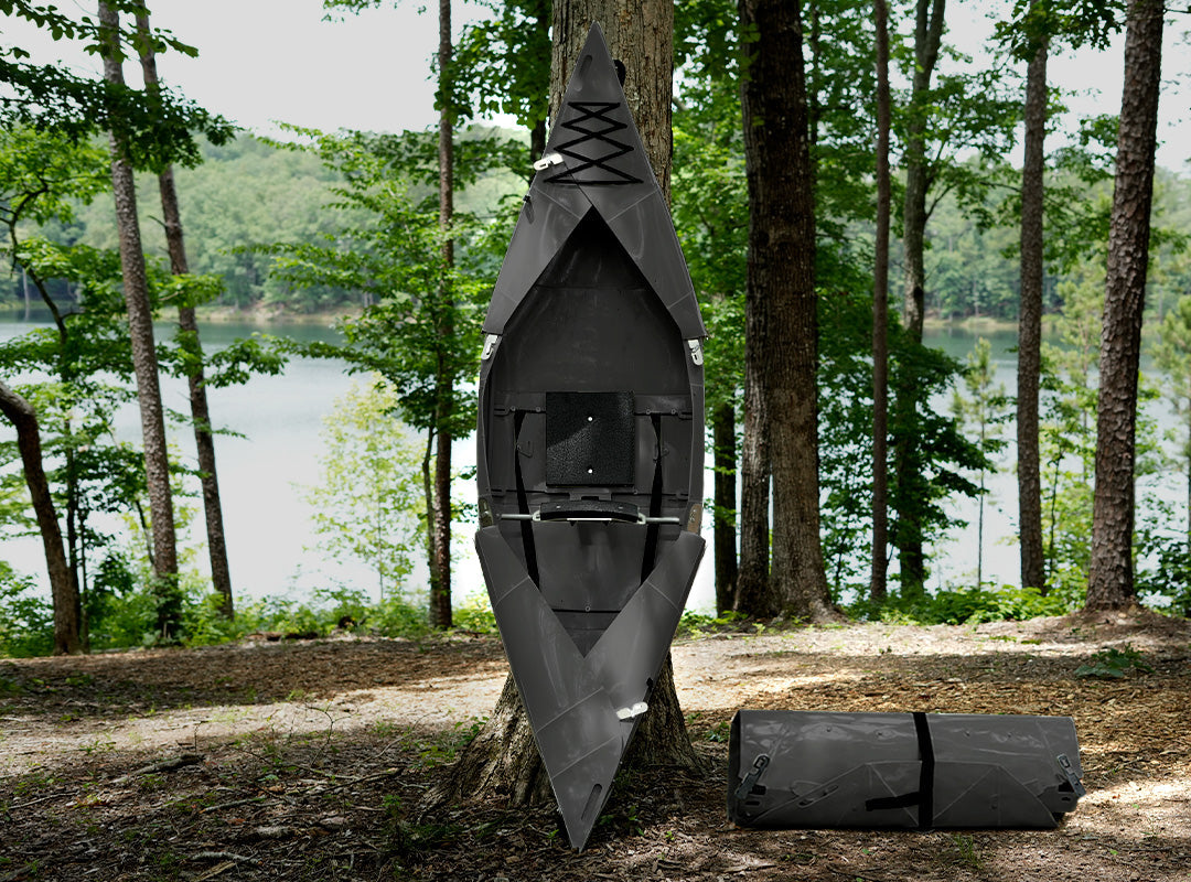 Summer Sale! Tucktec Pro Folding Kayak | Hard-Shell | 2-minute Set-up | Foldable, Portable Kayak - Energize Trek