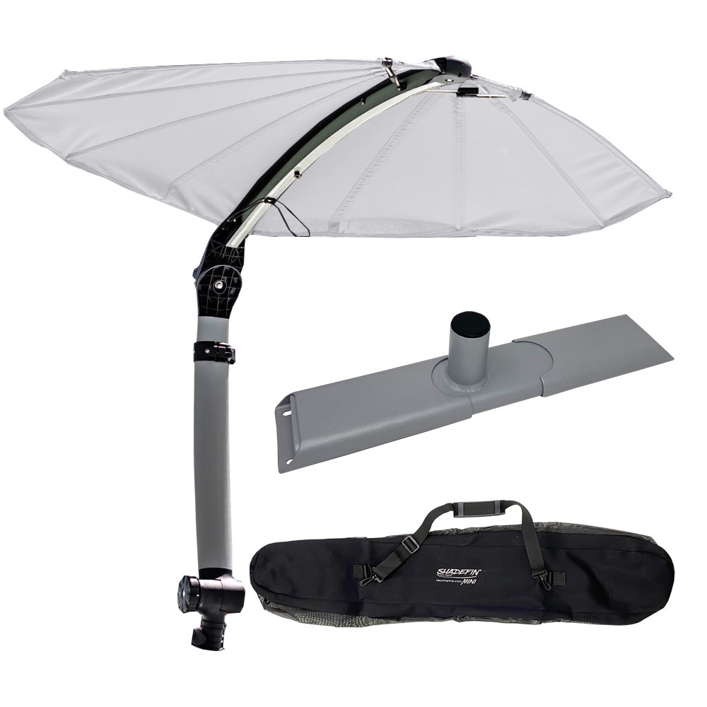 TACO ShadeFin Mini wWhite Fabric  Bag  Kayak Mount Kit T10400018
