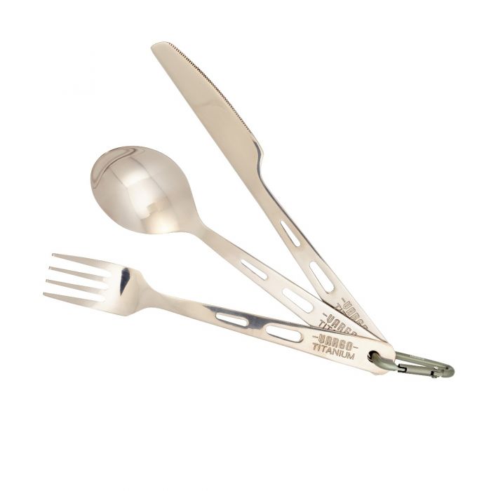 TITANIUM SPOON / FORK / KNIFE SET - Energize Trek