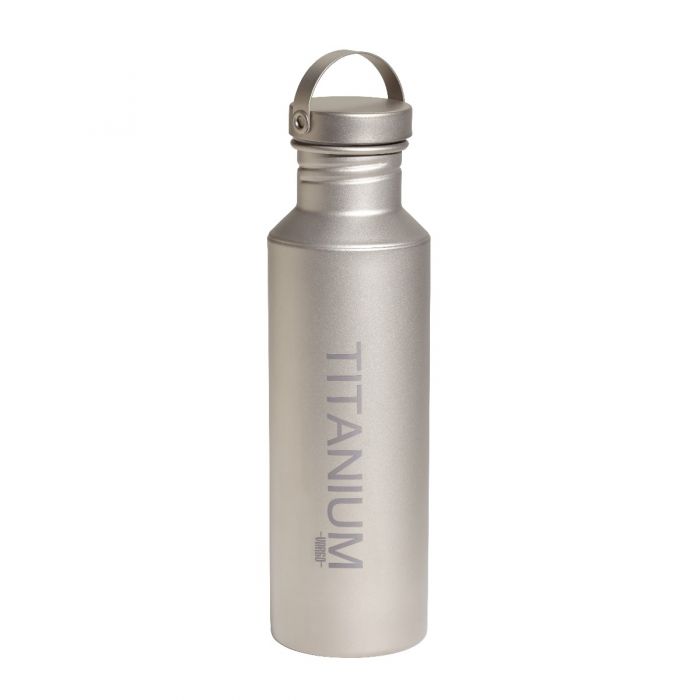 TITANIUM WATER BOTTLE WITH TI LID - Energize Trek