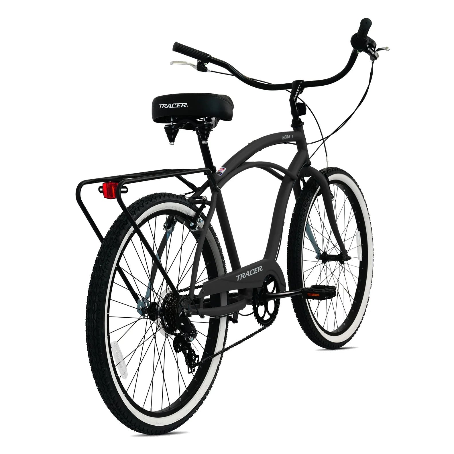 TRACER 26” Beach Cruiser Shimano TY300 7- Speed, Steel Frame - Energize Trek
