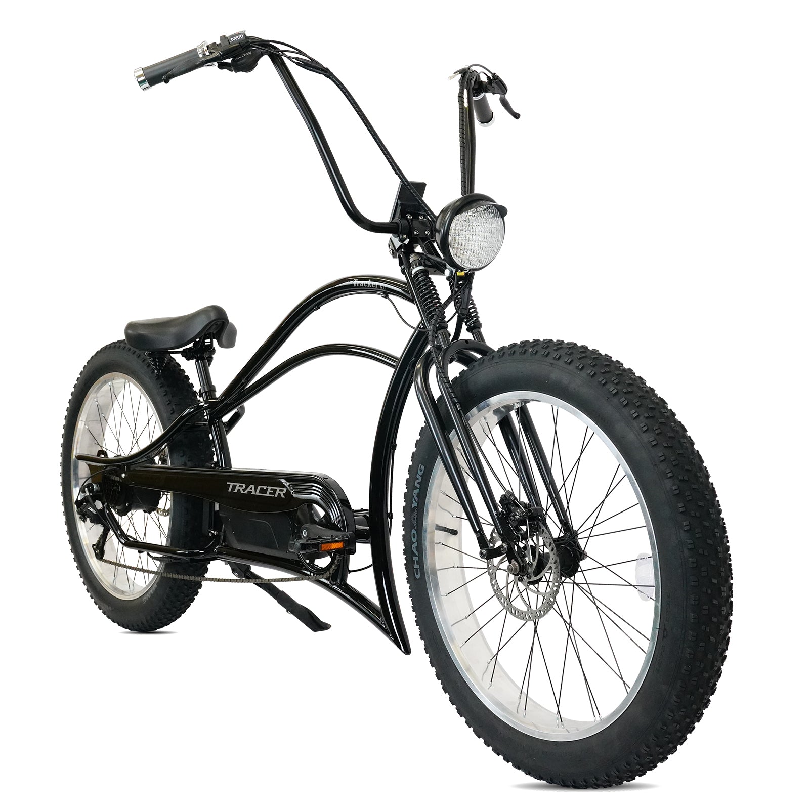 TRACER 26“ E-bike,DUAL SPRINGER FORK, 800*380 HANDLEBAR,7 SPEED MOTOR, DISC BRAKE - Energize Trek