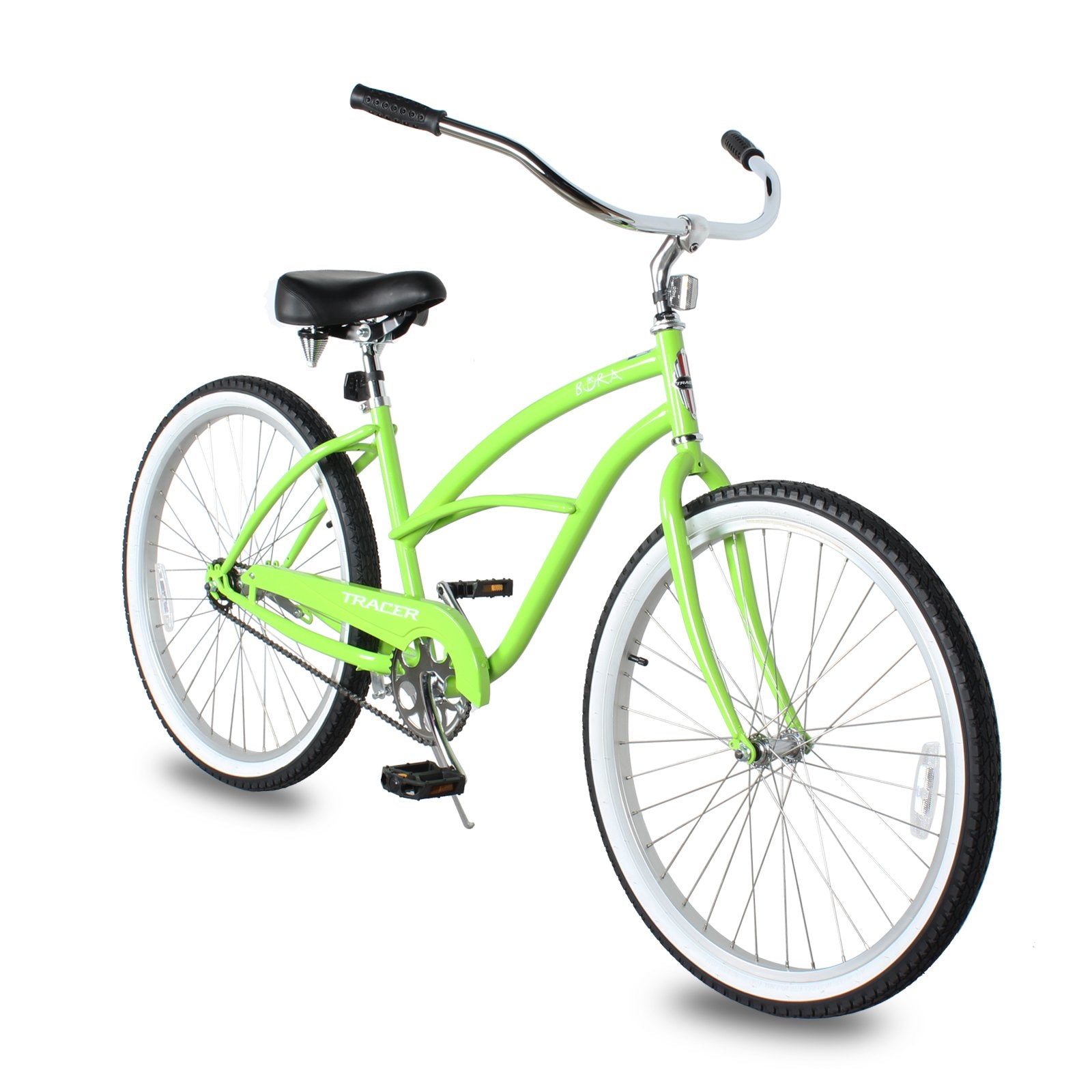 TRACER 26' Female Beach Cruiser Coaster Brake Single-Sp Color: Black - Energize Trek