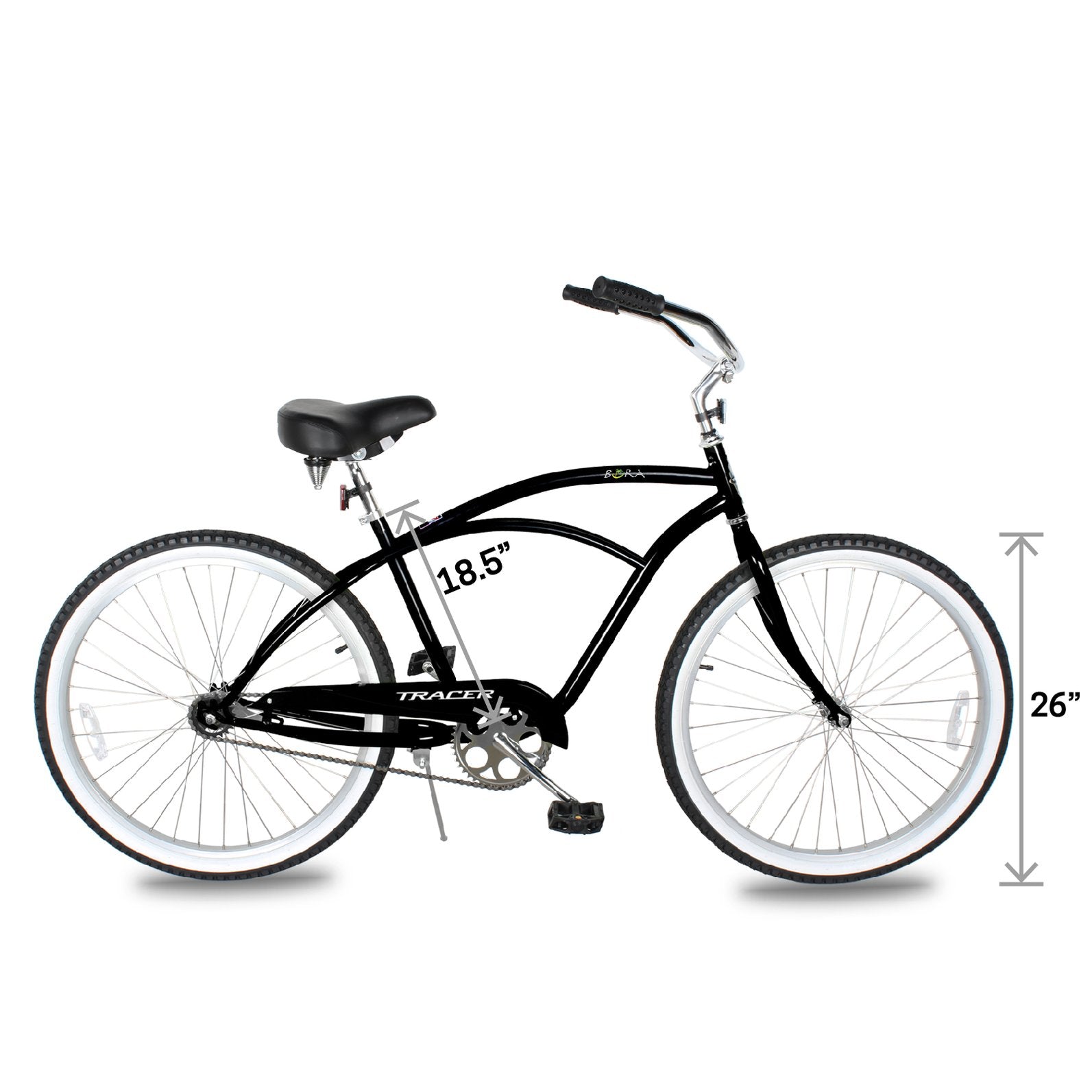 TRACER 26' Male Beach Cruiser Coaster Brake Single-Sp - Energize Trek
