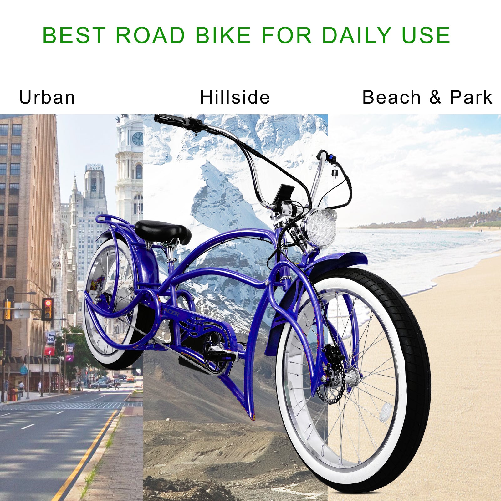 TRACER 26"Stretch E-BIKE 800W 48V - Energize Trek