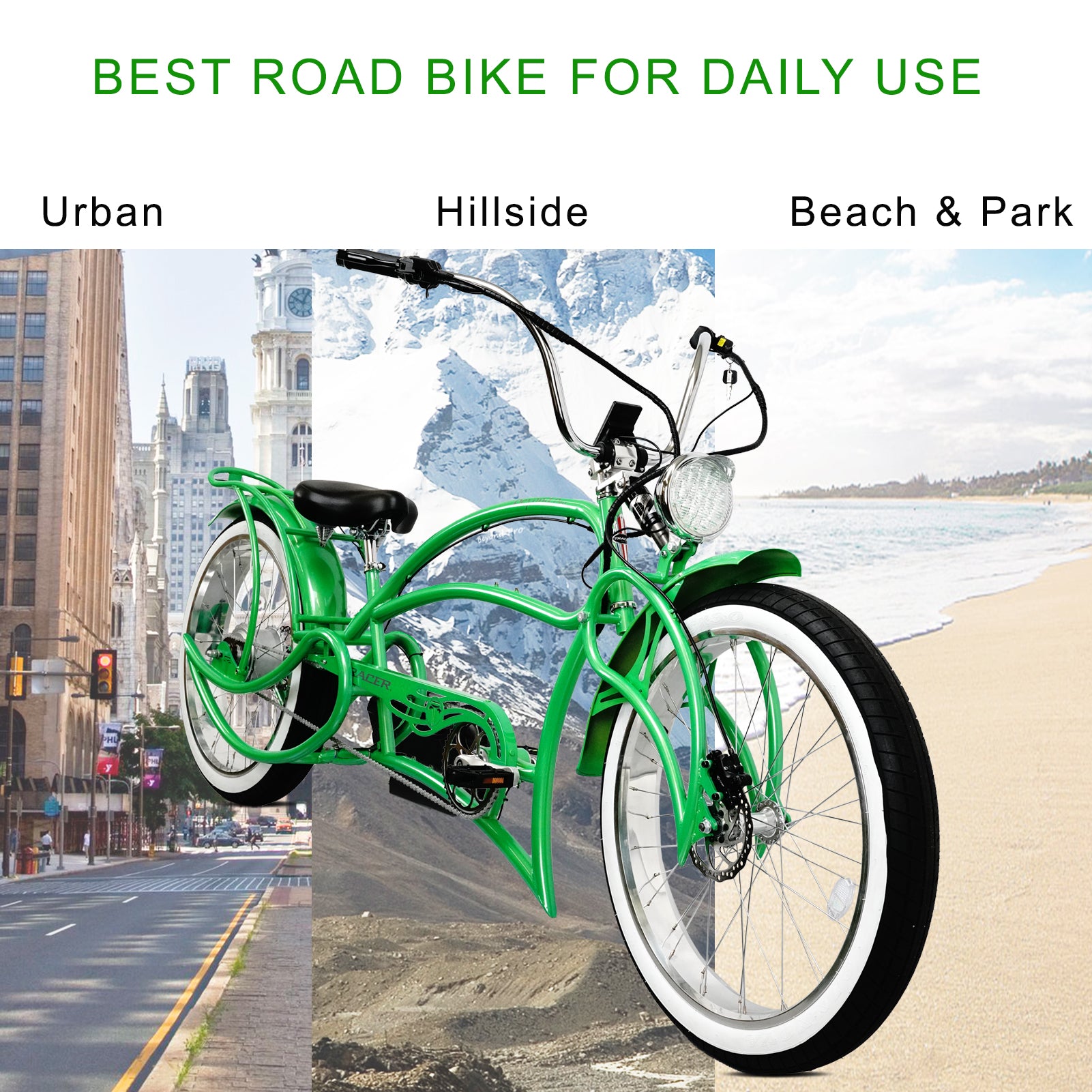 TRACER 26"Stretch E-BIKE 800W 48V - Energize Trek