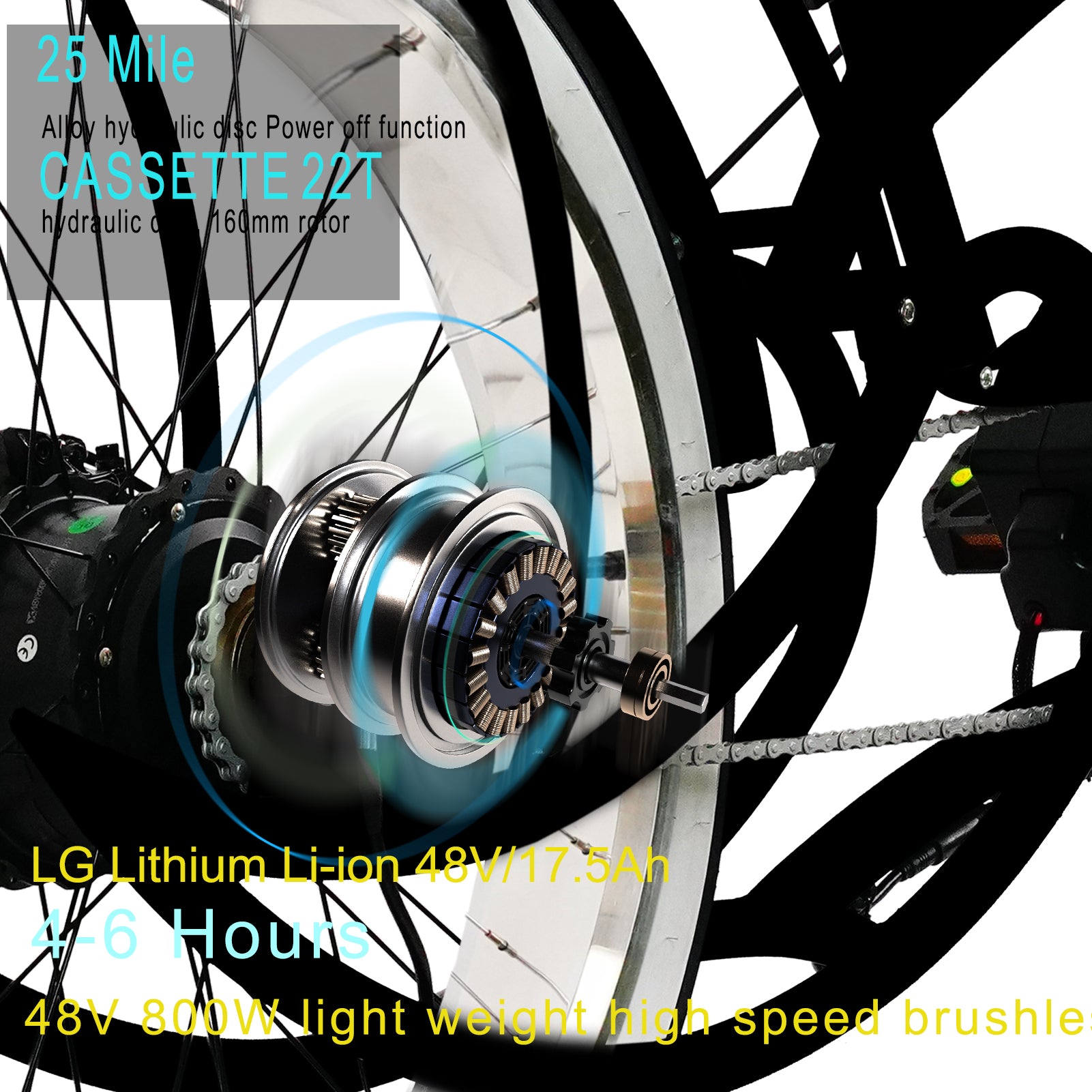 TRACER 26"Stretch E-BIKE 800W 48V - Energize Trek