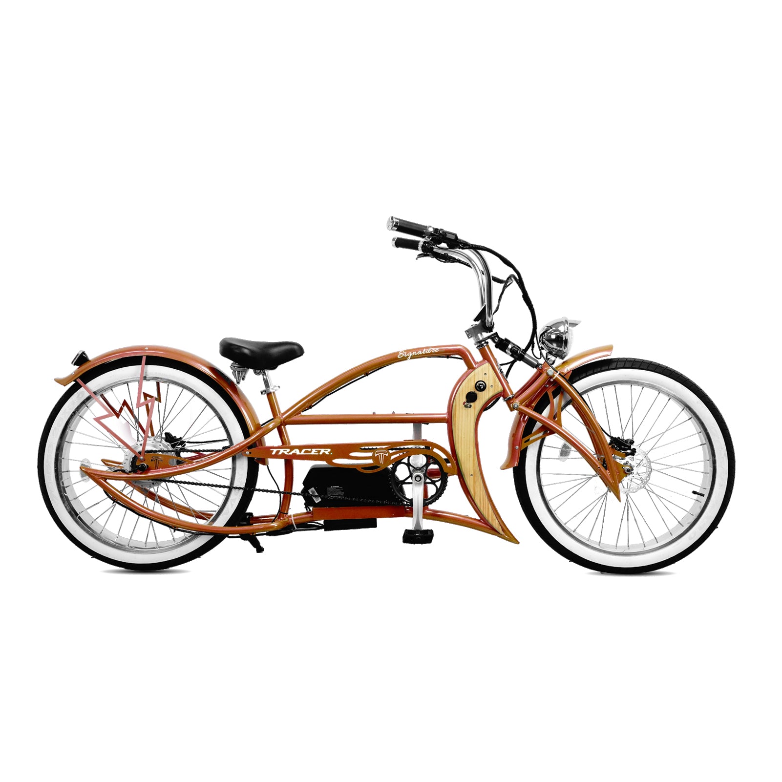 TRACER 26"Stretch E-BIKE 800W 48V - Energize Trek