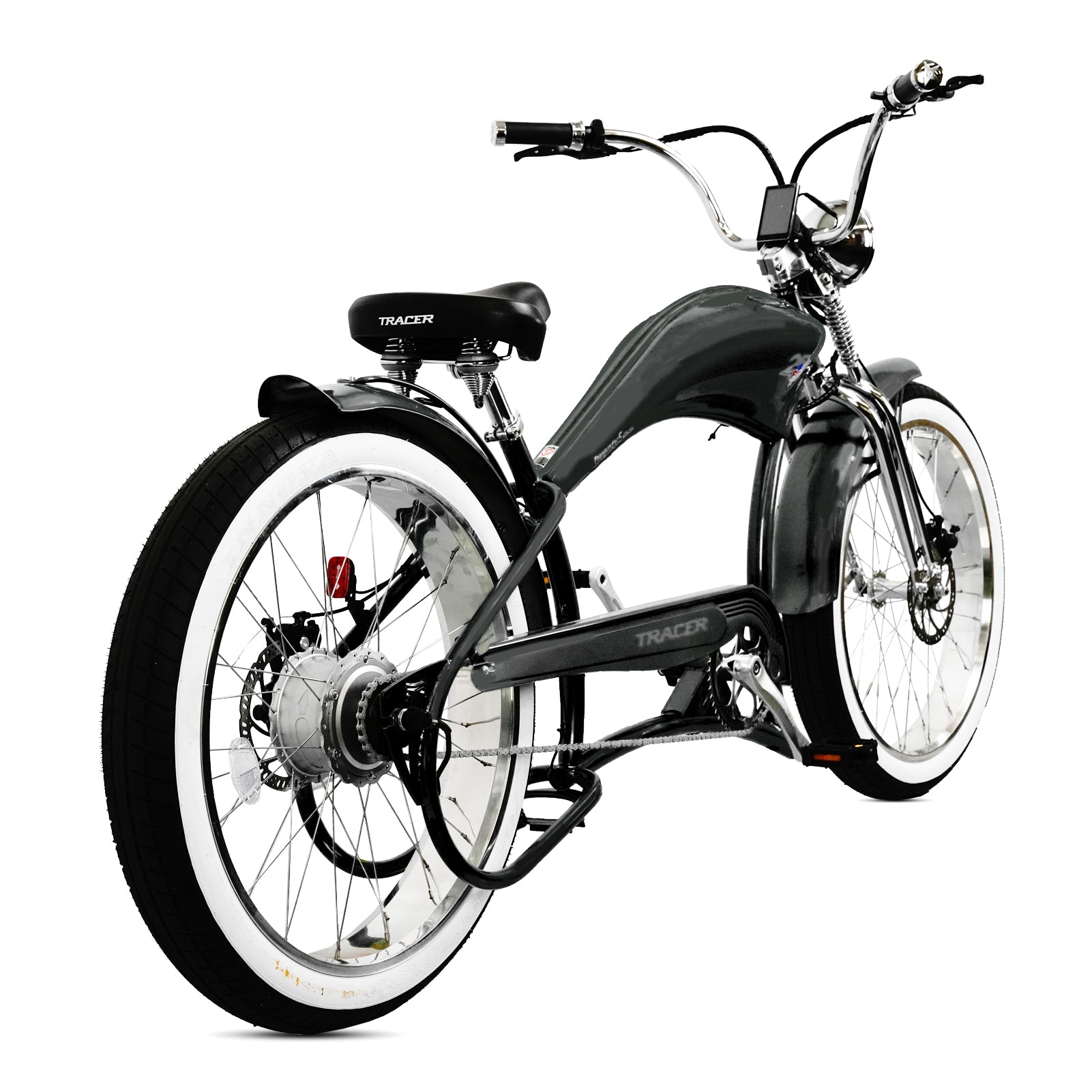 TRACER TWENTY 5 DS 26" Stretch E-BIKE 800W 48V Dual Spring Suspension Fork - Energize Trek