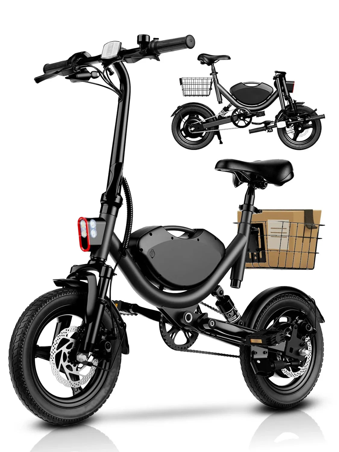 Terrosor 715W Peak Folding Electric Bicycle - Max Speed 50km/h - Energize Trek