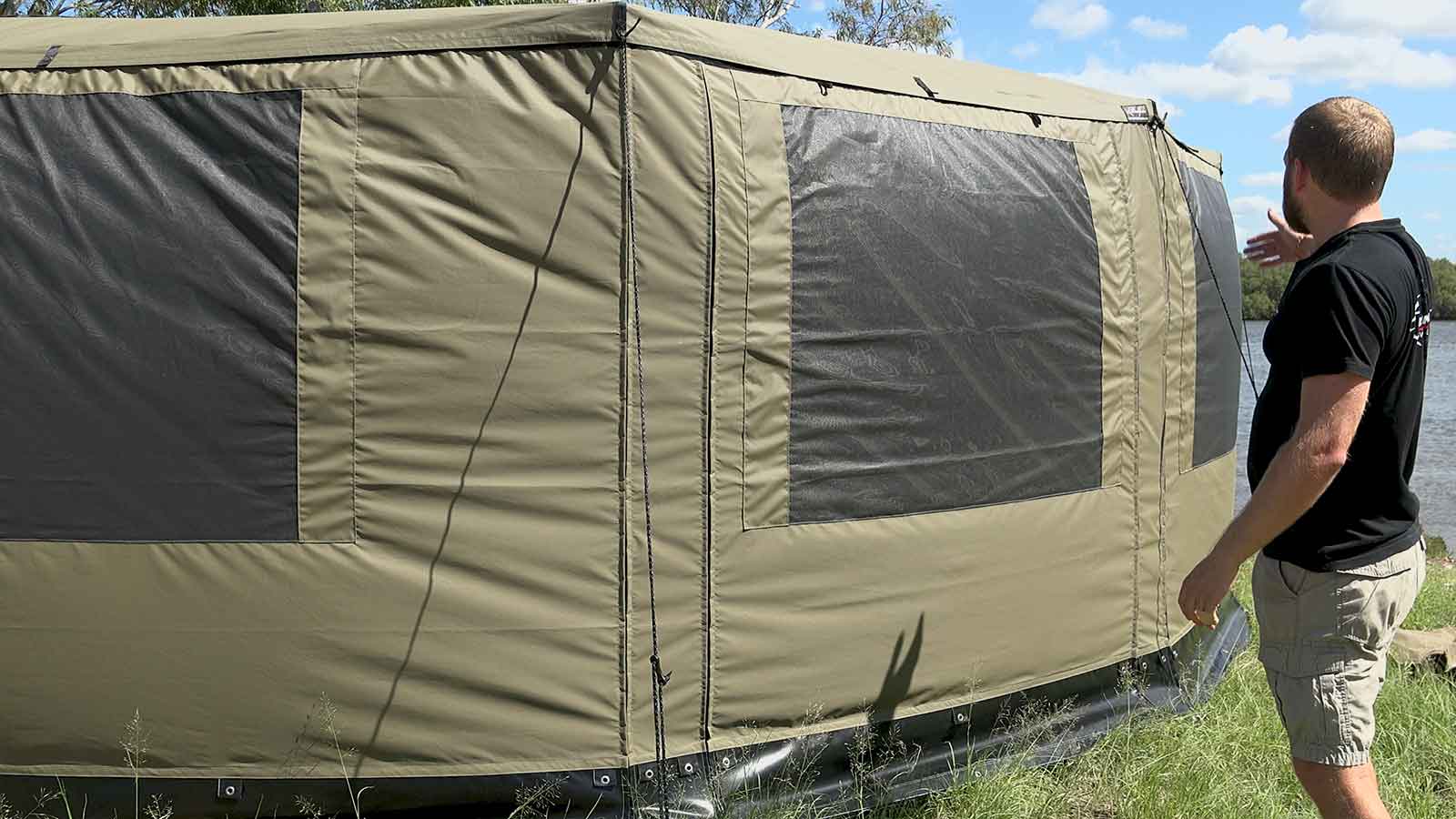 The Bush Company 270 XT MAX Awning Wall Kit - Energize Trek