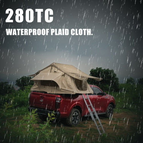 The Rooftop Tent Is Made Of 280TC 2000 Waterproof Lattice Cloth And Can Be Used As A Camping Essentials A Mobile Home - Energize Trek