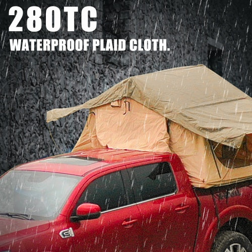 The Rooftop Tent Is Made Of 280TC 2000 Waterproof Lattice Cloth And Can Be Used As A Camping Essentials A Mobile Home - Energize Trek