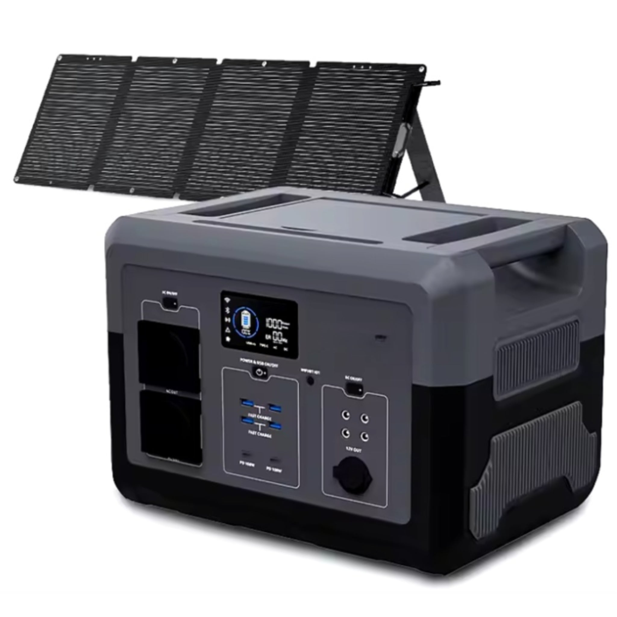 TitanForge SolarMax 2000 Generator Kit - Energize Trek